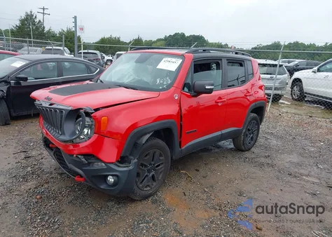 2018 Jeep Renegade Trailhawk 4X4 from USA, damaged, VIN ZACCJBCB4JPJ14224
